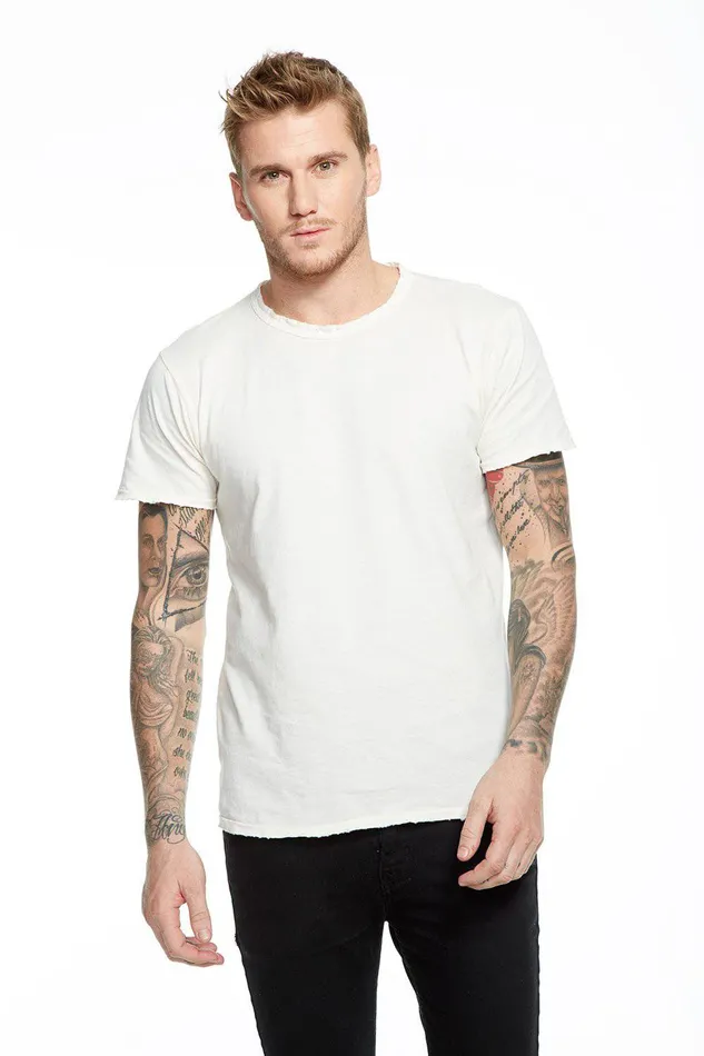 Chaser Brand Tops Mens COTTON CREW NECK TEE
