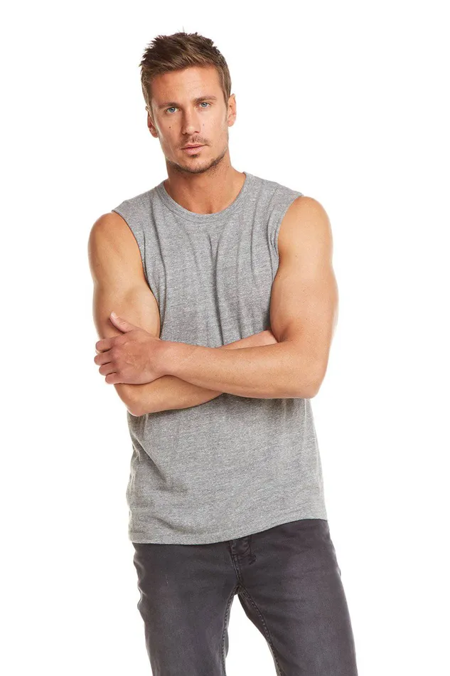 Chaser Brand TRIBLEND MUSCLE TANK Mens Tops