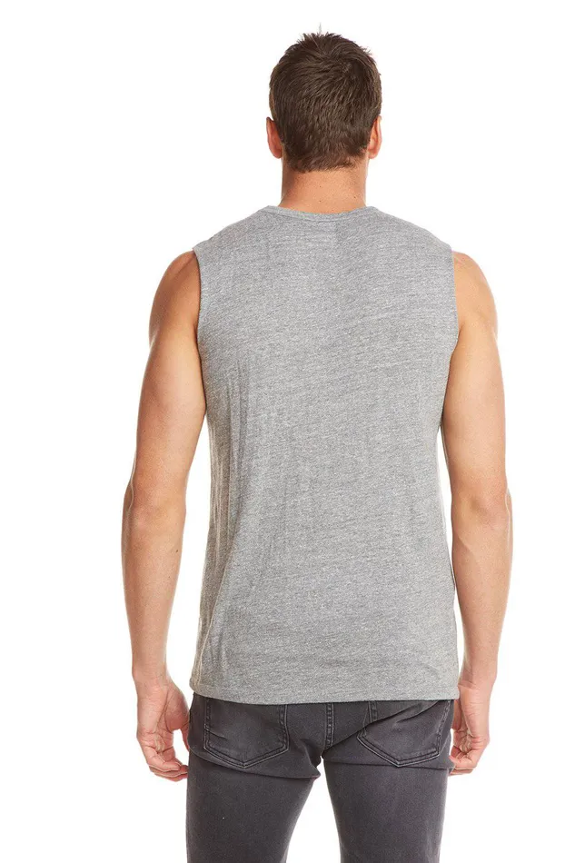 Chaser Brand TRIBLEND MUSCLE TANK Mens Tops