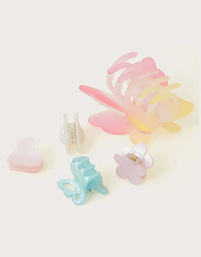 Children 5Pack Dreamy Butterfly Claw Clips Monsoon Girls039 Hair Accessories