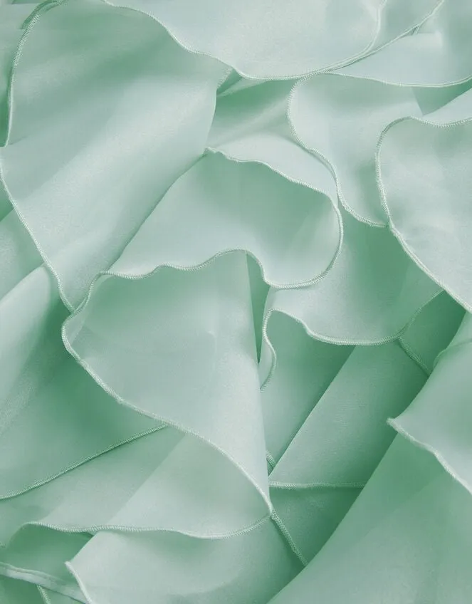 Children Baby Lace Cancan Ruffle Dress Green Monsoon Dresses