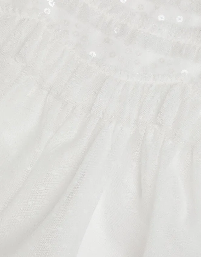 Children Baby Ruffle Truth Dress Ivory Monsoon Dresses