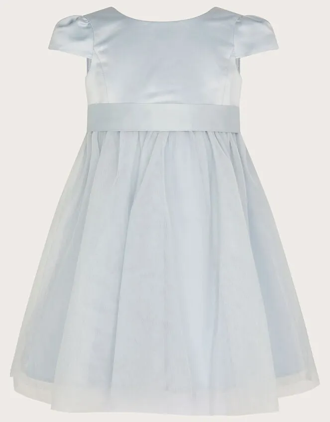 Children Baby Tulle Bridesmaid Dress Grey Monsoon Dresses