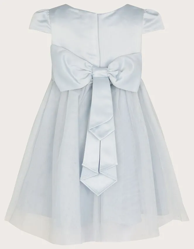 Children Baby Tulle Bridesmaid Dress Grey Monsoon Dresses