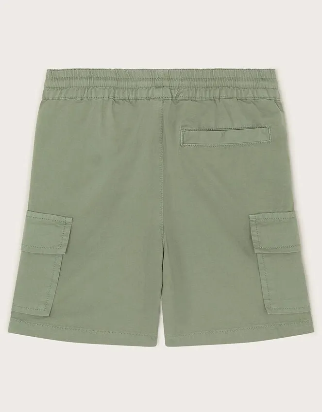 Children Canvas Cargo Shorts Green Monsoon Trousers Jeans and Shorts