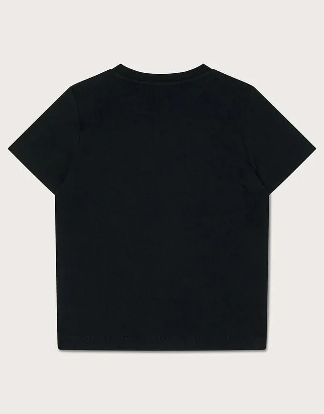 Children Chameleon TShirt Black Monsoon Casualwear Collection