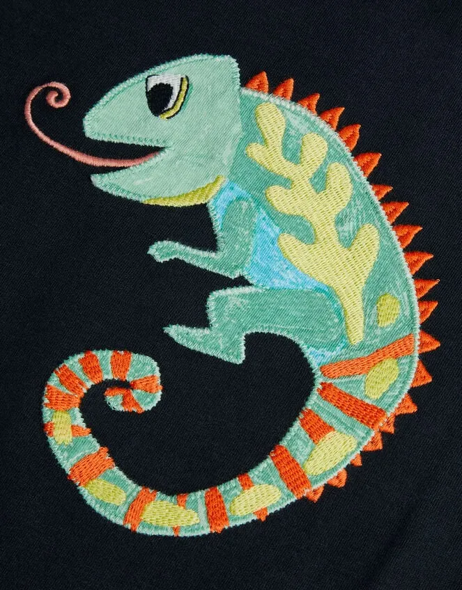 Children Chameleon TShirt Black Monsoon Casualwear Collection