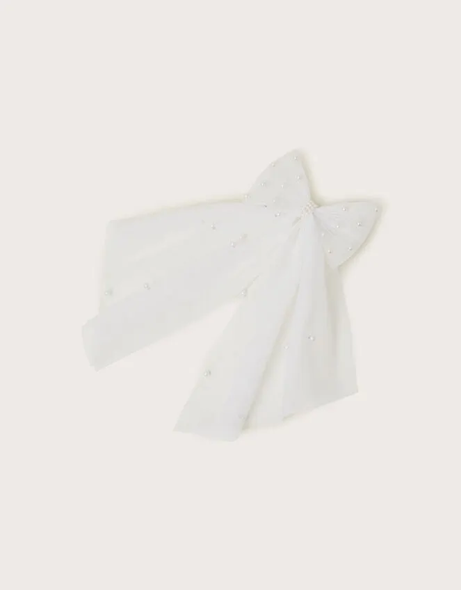 Children Communion Pearl Hair Bow Monsoon Girls039 Hair Accessories
