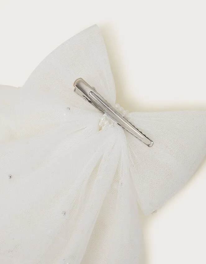 Children Communion Pearl Hair Bow Monsoon Girls039 Hair Accessories
