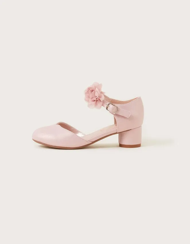 Children Corsage TwoPart Heels Pink Monsoon Partywear