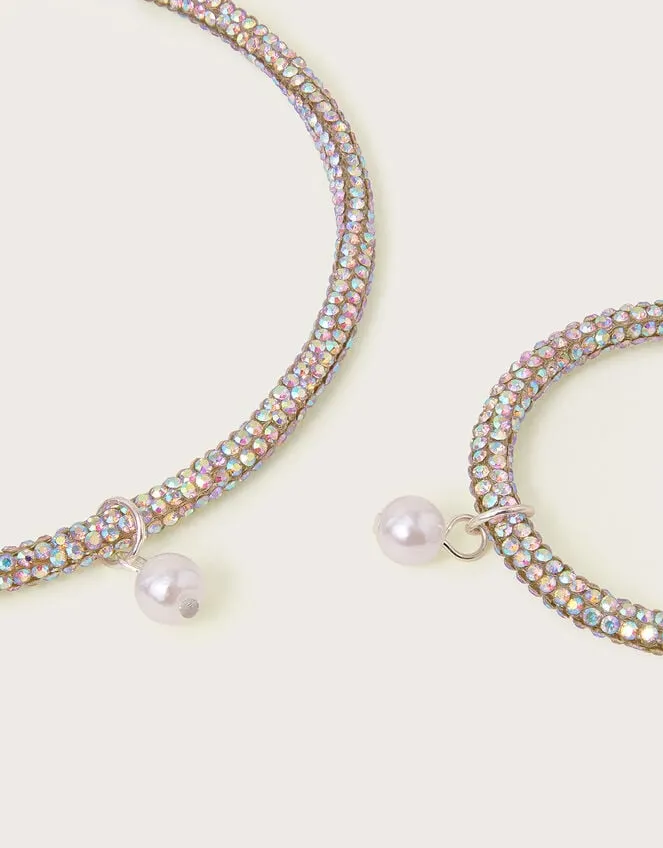 Children Diamante Necklace And Bracelet Set Monsoon Girls039 Jewellery