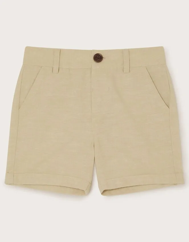 Children Smart Chino Shorts Natural Monsoon Suits and Sets