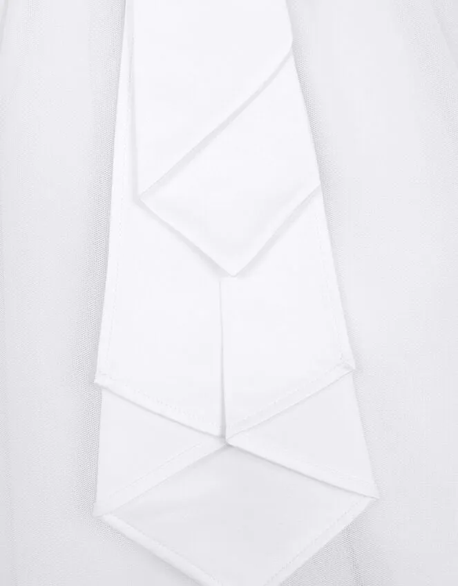 Children Tulle Bridesmaid Communion Dress White Monsoon Dresses