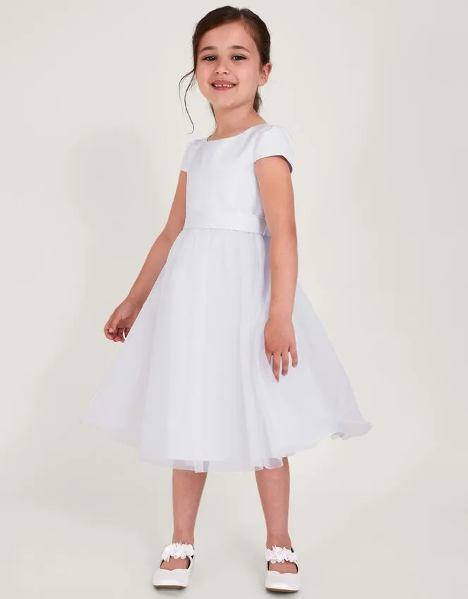 Children Tulle Bridesmaid Dress White Monsoon Dresses