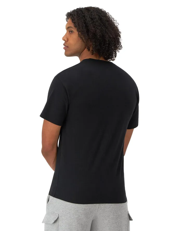 Classic Graphic TShirt C and Stars Logo Black Men Champion TShirts and Tops