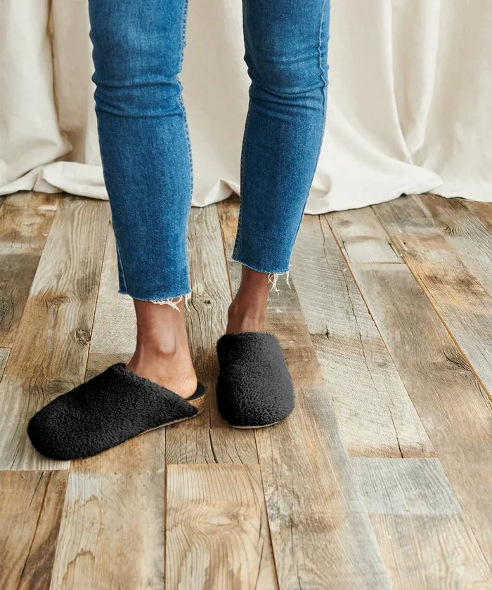 Clogs Women Jenni Kayne Shearling Moc Clog Black