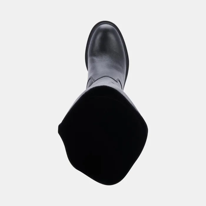 Corry H2O Wide Boots Black Leather Black Leather H2o Women Dolce Vita Boots and Booties