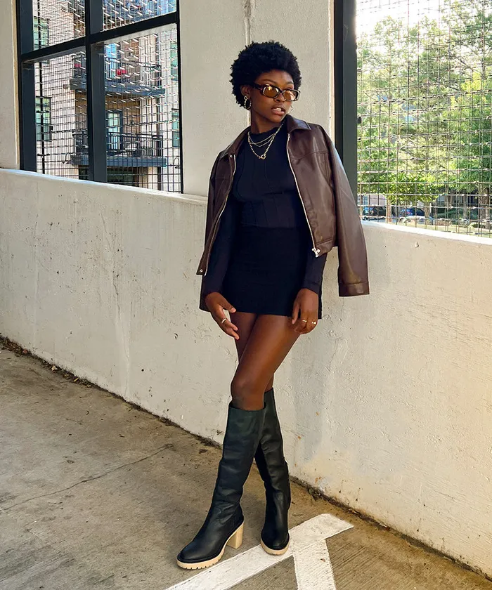 Corry H2O Wide Boots Black Leather Black Leather H2o Women Dolce Vita Boots and Booties