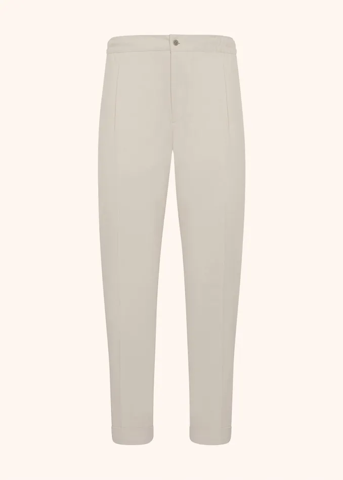 COTTON COMFORT TROUSERS Men Kiton Pants