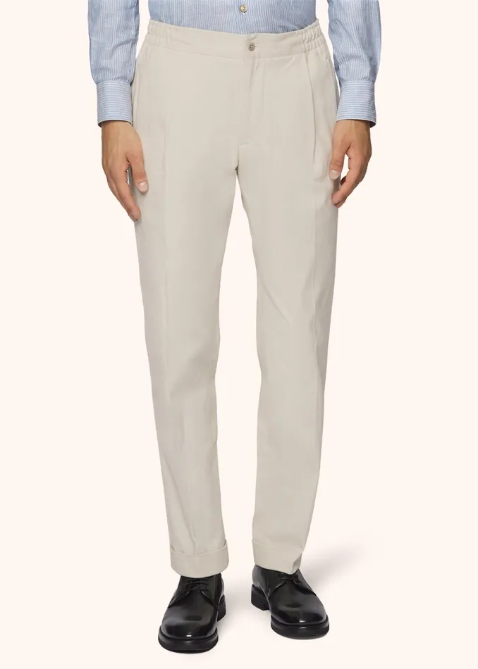COTTON COMFORT TROUSERS Men Kiton Pants COTTON COMFORT TROUSERS Men Kiton Pants