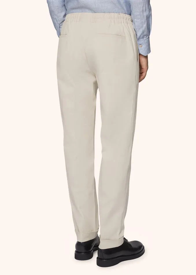 COTTON COMFORT TROUSERS Men Kiton Pants COTTON COMFORT TROUSERS Men Kiton Pants