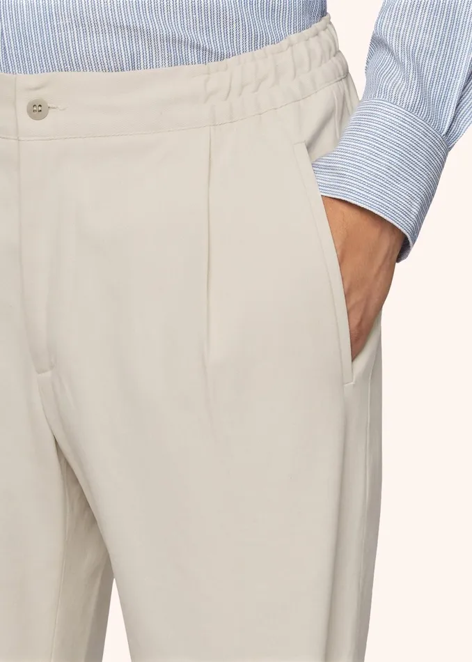 COTTON COMFORT TROUSERS Men Kiton Pants COTTON COMFORT TROUSERS Men Kiton Pants