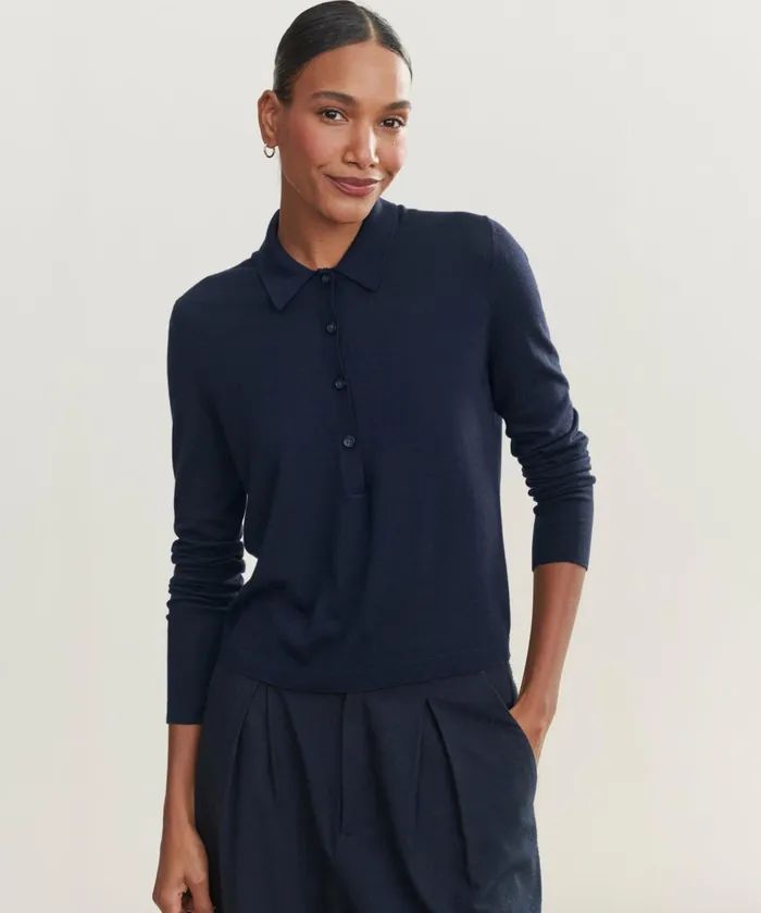 Crewnecks and Pullovers Women Jenni Kayne Grayson Pullover Dark Navy