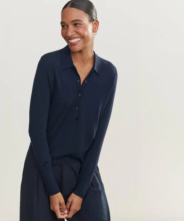 Crewnecks and Pullovers Women Jenni Kayne Grayson Pullover Dark Navy
