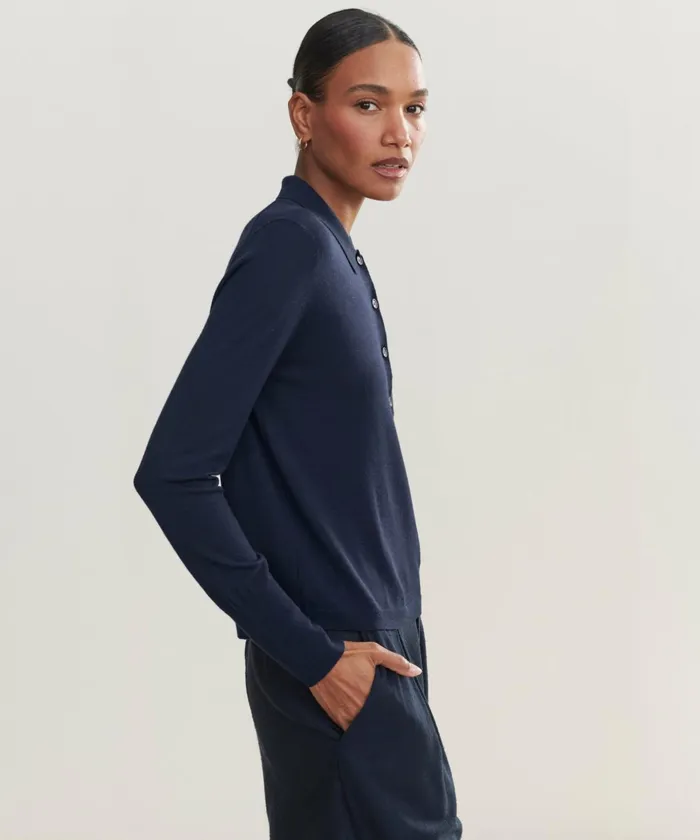Crewnecks and Pullovers Women Jenni Kayne Grayson Pullover Dark Navy