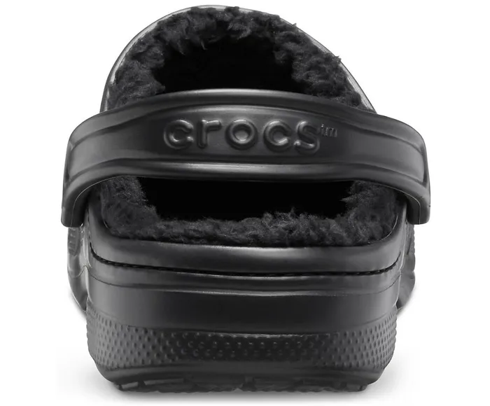 Crocs Baya Lined Clog Black Black WomensMens Clogs