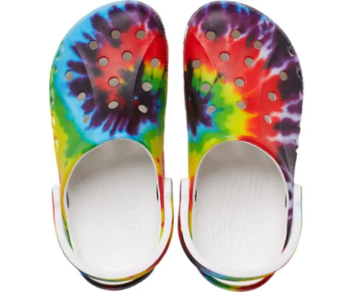 Crocs Baya TieDye Clog Multi WomensMens Clogs