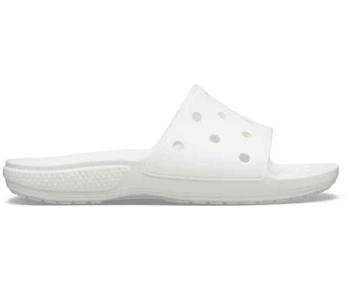 Crocs Classic Crocs Slide White WomensMens Sandals