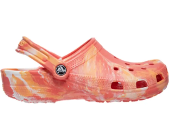 Crocs Classic Marbled Clog Fresco Multi WomensMens Clogs