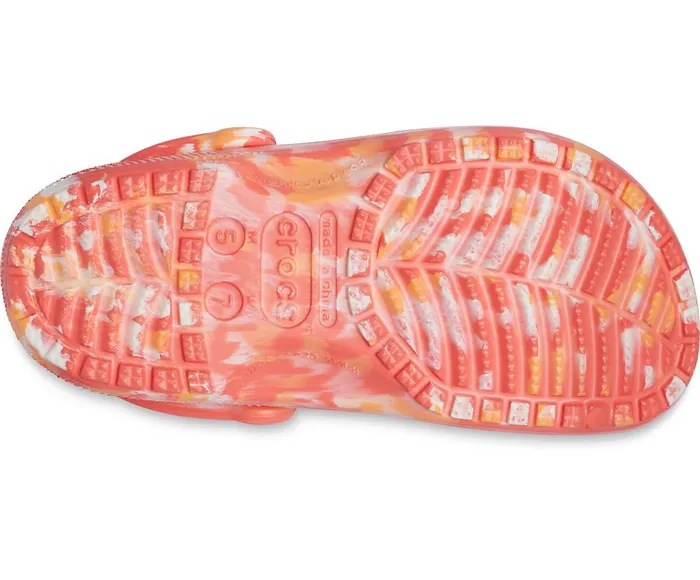 Crocs Classic Marbled Clog Fresco Multi WomensMens Clogs