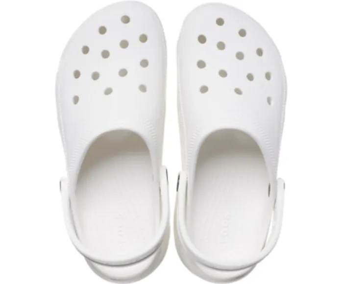 Crocs Classic Platform Clog White Womens Clogs