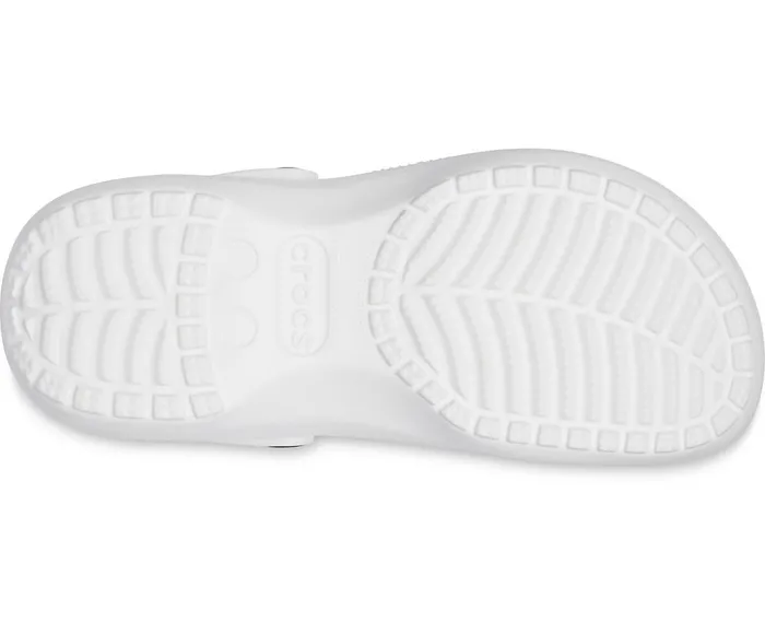 Crocs Classic Platform Clog White Womens Clogs