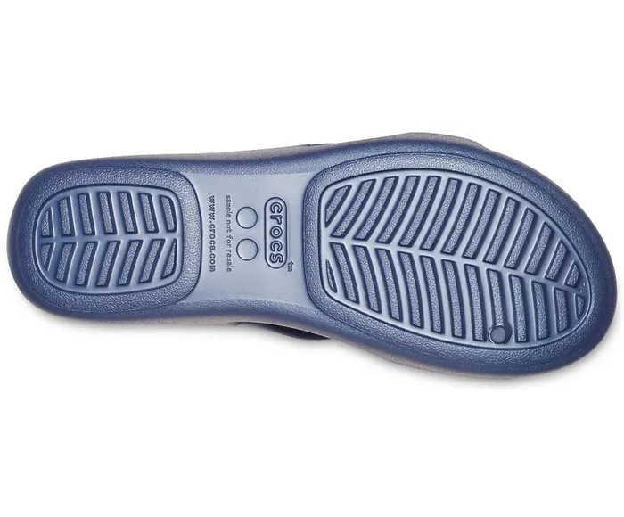 Crocs Crocs Monterey Strappy Wedge Navy Womens Sandals