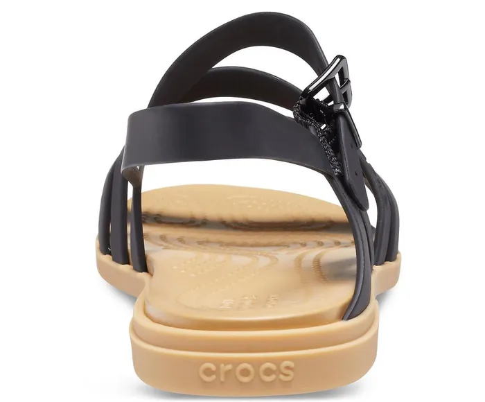 Crocs Crocs Tulum Sandal Black Tan Womens Sandals