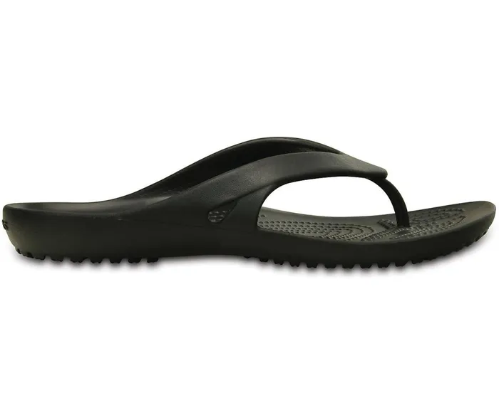 Crocs Kadee II Flip Black Womens Sandals