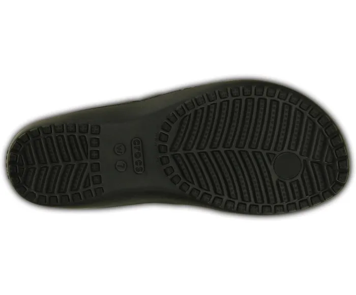 Crocs Kadee II Flip Black Womens Sandals