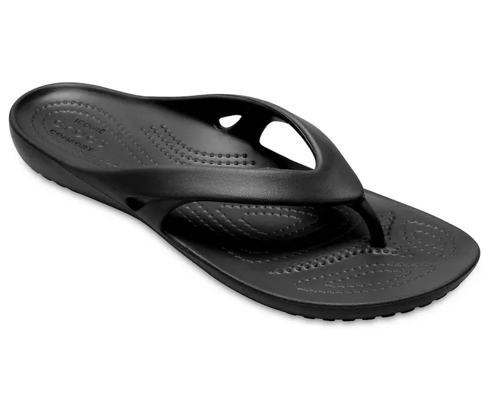 Crocs Kadee II Flip Black Womens Sandals