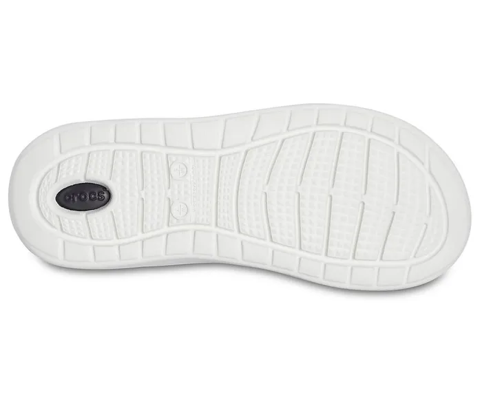 Crocs LiteRide Flip Vivid Blue Almost White WomensMens Sandals