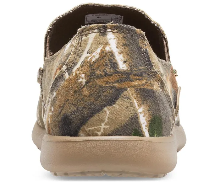 Crocs Santa Cruz Realtree Edge SlipOn Khaki Mens Loafers