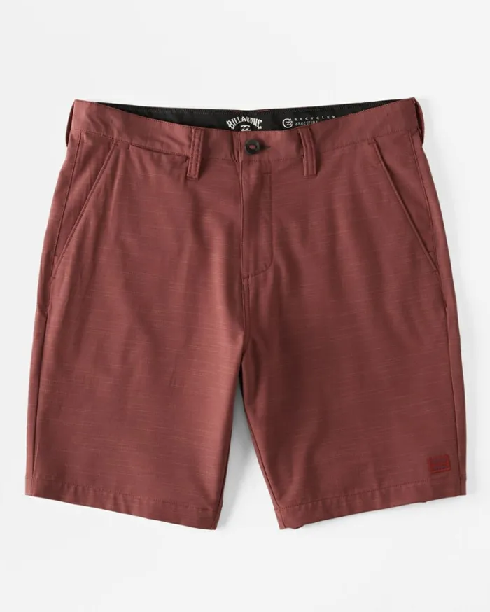 Crossfire Slub Submersible 19034 Shorts Dusty Red Men Billabong Shorts