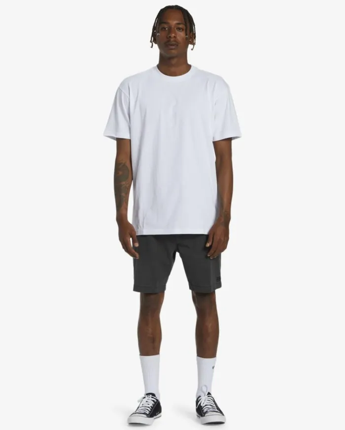 Crossfire Wave Washed 18034 Hybrid Submersible Shorts Washed Black Men Billabong Shorts