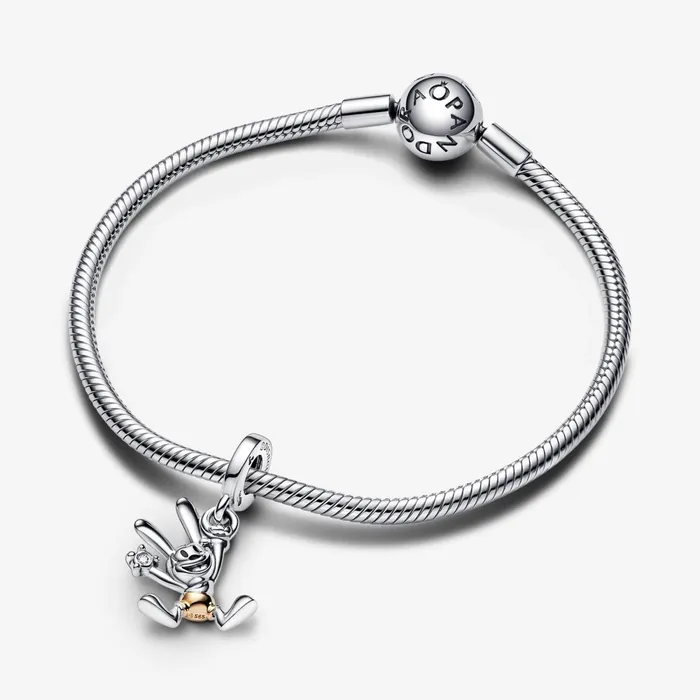 Dangle Charms Women Pandora Disney 100th Anniversary Oswald Labgrown Diamond Dangle Charm