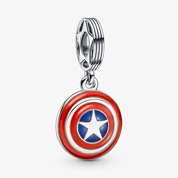 Dangle Charms Women Pandora Marvel The Avengers Captain America Shield Dangle Charm