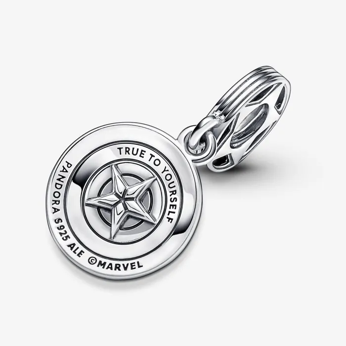 Dangle Charms Women Pandora Marvel The Avengers Captain America Shield Dangle Charm