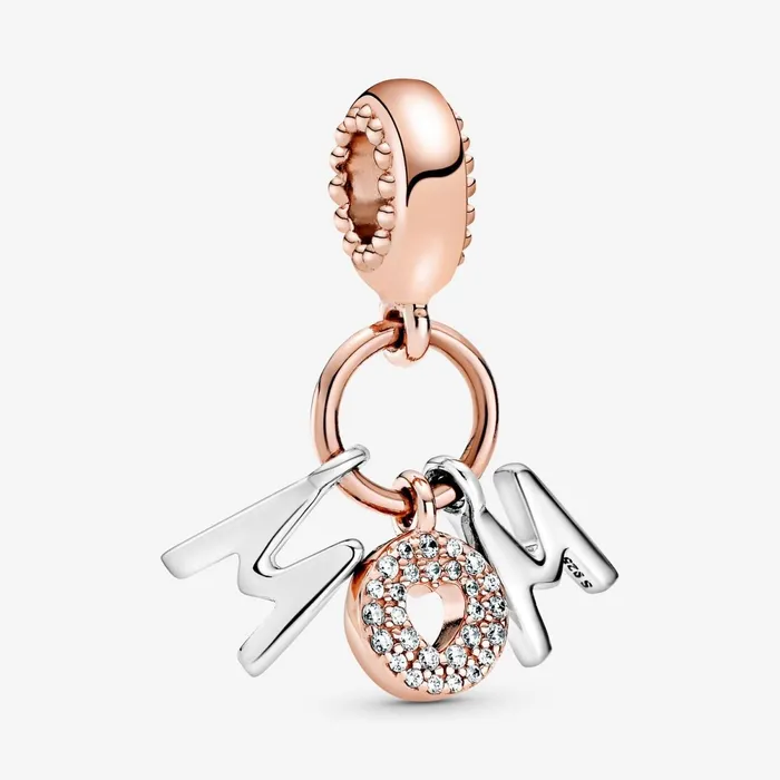 Dangle Charms Women Pandora Mum Letters Dangle Charm