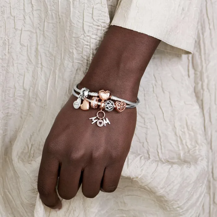 Dangle Charms Women Pandora Mum Letters Dangle Charm